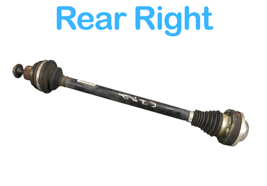 08-12 Audi A4 Quattro Rear Right Passenger Side Axle Drive Shaft 8K0501203J Oem