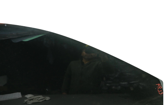 11-18 Audi A8 A8L Quattro Front Right Passenger Side Door Window Glass Black Oem