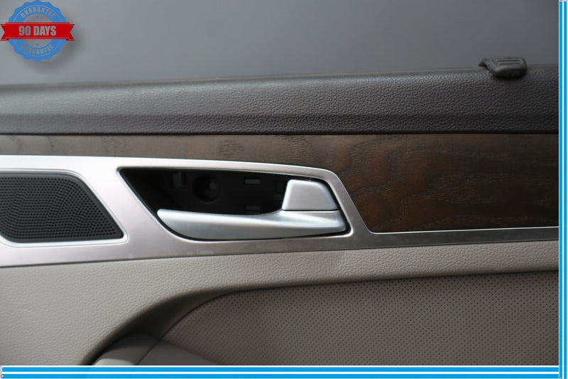 Load image into Gallery viewer, 15-17 Hyundai Genesis Rear Right Passenger Side Interior Door Panel Trim Oem
