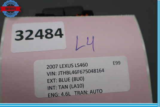 07-12 Lexus LS460 Instrument Cluster Trip Reset Switch Button Oem