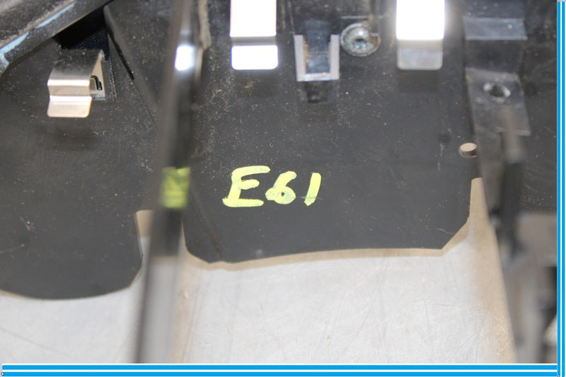 Load image into Gallery viewer, 09-15 BMW 750Li F01 F02 Center Console Back Trim Bezel Cover Panel &amp; Bracket Oem
