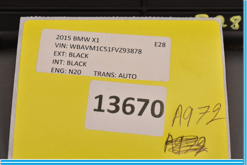 Load image into Gallery viewer, 12-15 BMW E84 X1 Rear Trunk Floor Luggage Storage Cargo Partition Cover Oem
