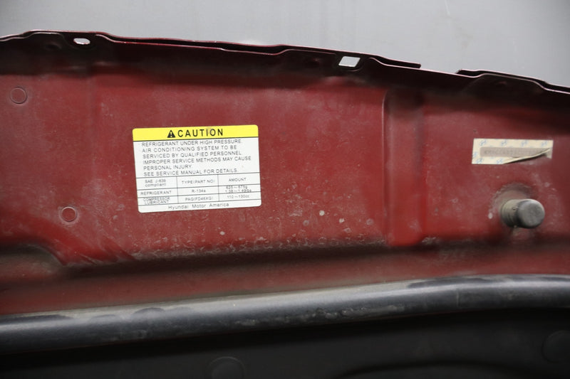 Load image into Gallery viewer, 09-14 Hyundai Genesis Front Engine Hood Bonnet Panel Assembly Red Oem
