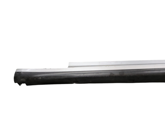 14-20 Maserati Ghibli Left Driver Side Skirt Rocker Panel Molding Silver Oem