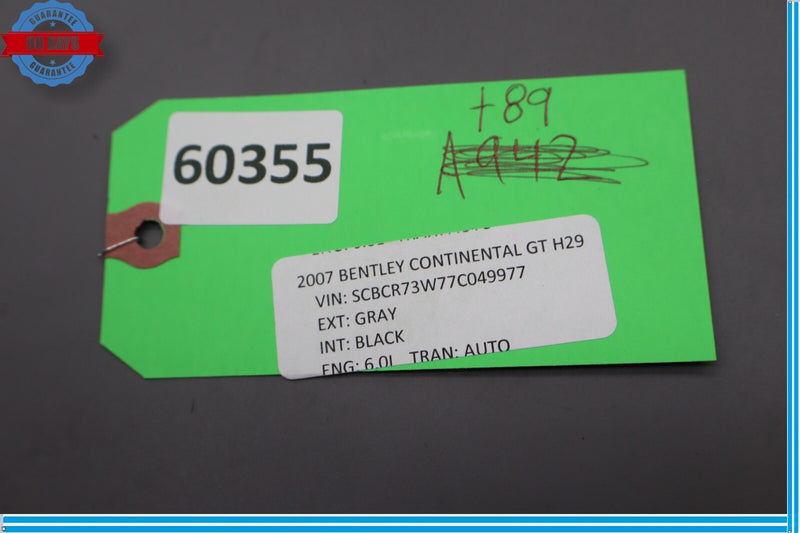 Load image into Gallery viewer, 03-10 Bentley Continental GT GTC Front Left Side Seat Switch Cover Trim Oem
