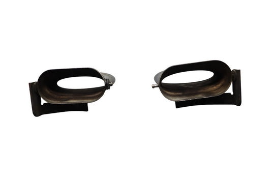 06-12 Bentley Continental Flying Spur Left & Right Exhaust Tip Muffler Set Oem