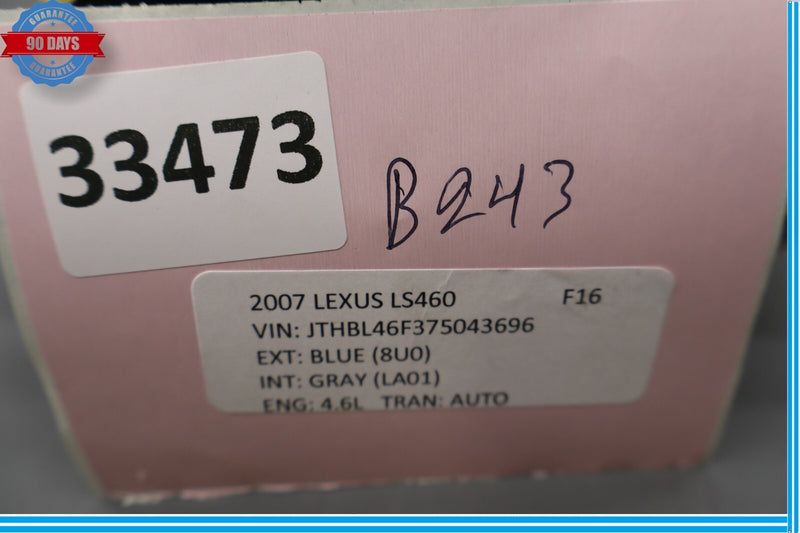 Load image into Gallery viewer, 07-12 Lexus LS460 LS460L Electronic Parking Brake Control Switch Trim Oem
