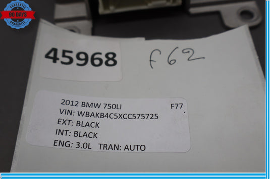 09-12 BMW 750Li Telematics Communication Control Module 9257153 Oem