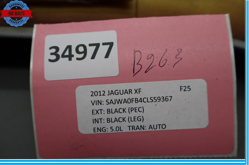 Load image into Gallery viewer, 09-12 Jaguar XF XFR X250 Rear Left Driver Side Upper C Pillar Trim Panel  Oem
