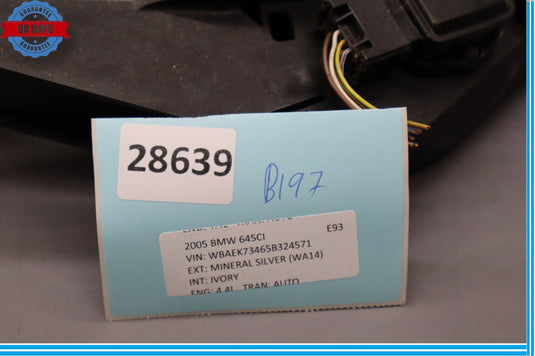 04-10 BMW 645Ci 650i Throttle Accelerator Fuel Gas Foot Lever Pedal Pad Oem