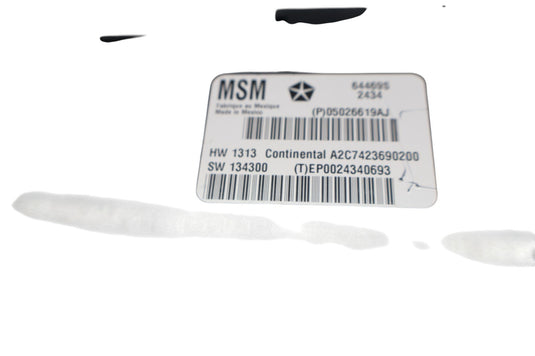 14-20 Maserati Ghibli M157 Levante Left Driver Side Seat Control Module Oem