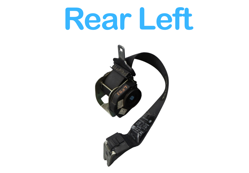 Load image into Gallery viewer, 07-15 Jaguar XK XKR X150 Rear Left Driver Side Seat Belt Retractor Black Oem
