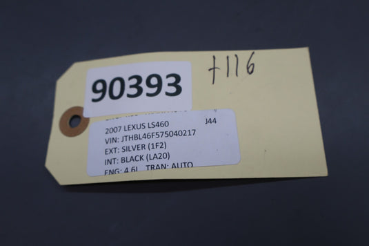 07-12 Lexus LS460 Front Left Driver Side Lower A-Pillar Kick Panel Oem