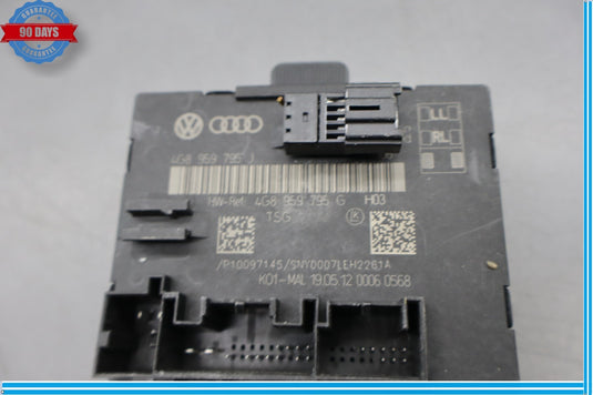 12-18 Audi A7 A7 Quattro Rear Right Side Door Control Module Unit ECU Oem