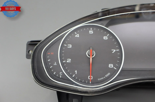 12-15 Audi A6 Front Dash Driver Side Speedometer Gauge Instrument Cluster Oem