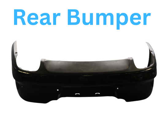 10-13 Porsche Panamera 970 Rear Bumper Cover Assembly Black 97050595100 Oem