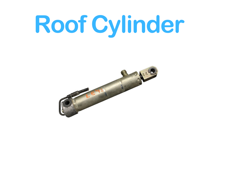 Load image into Gallery viewer, 04-10 BMW 645Ci 650i E64 Rear Left Driver Side Hydraulic Top Roof Cylinder OEM
