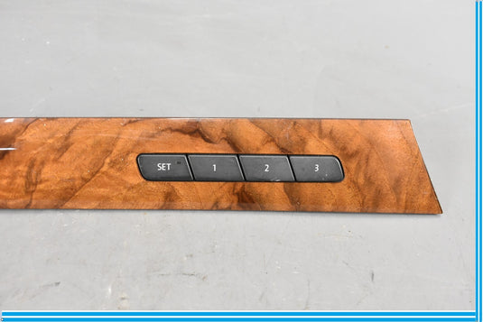 11-17 Volkswagen VW Touareg Front Left Driver Side Door Trim Panel Wood Oem