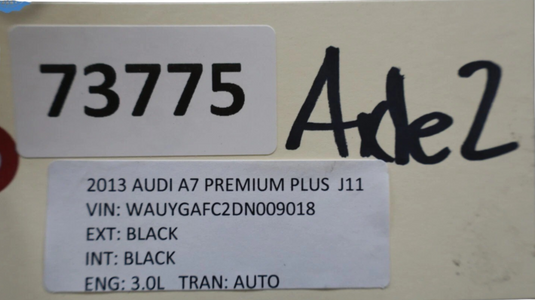 09-18 Audi A6 A7 Quattro Rear Left Side CV Axle Shaft Drive Shaft 8R0501203C Oem