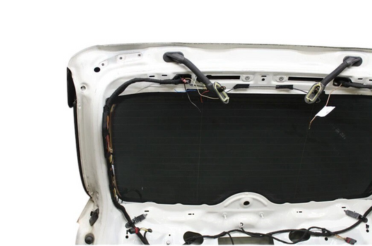 11-14 Porsche Cayenne 958S Trunk Lid Liftgate Tailgate Hatch Shell White OEM