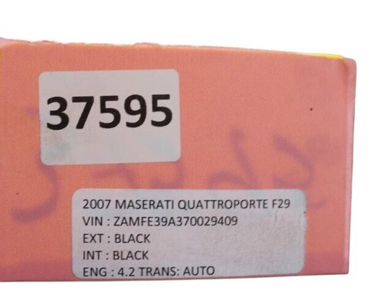 03-08 Maserati Quattroporte M139 Front Bumper Cover Assembly 980139426 Oem