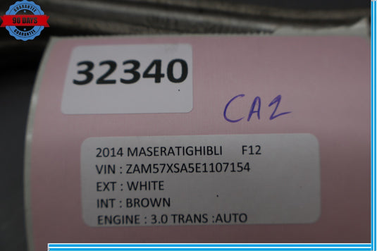 14-19 Maserati Ghibli Rear Left Driver Side Upper Suspension Control Arm Oem