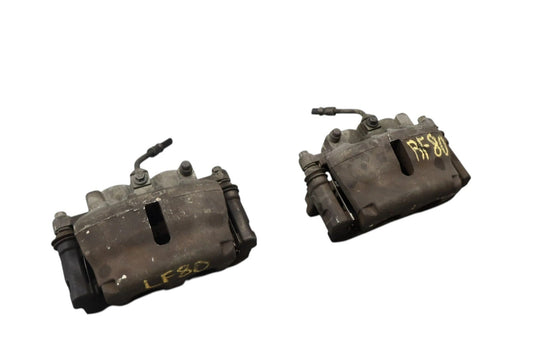 07-17 GMC Acadia Denali Front Right & Left Side Brake Caliper W/ Bracket Set OEM