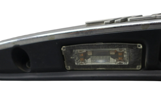 14-17 Maserati Ghibli S Rear Trunk License Plate Light Cover Trim W/ Camera Oem