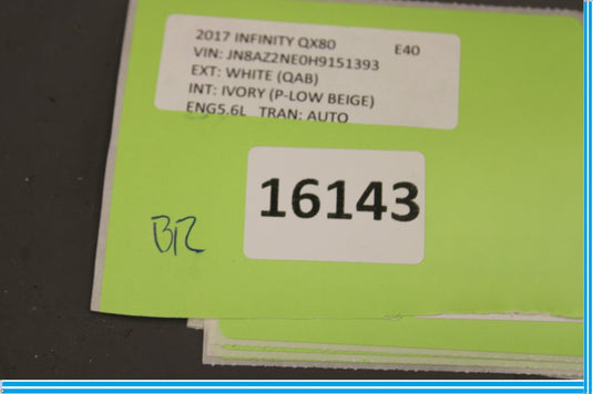 11-17 Infiniti QX56 QX80 Yaw Rate Gravity Sensor Control Module Unit Oem