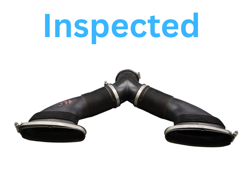 Load image into Gallery viewer, 10-16 Porsche Panamera 970 Engine Air Intake Cleaner Y-Pipe Hose Duct Oem
