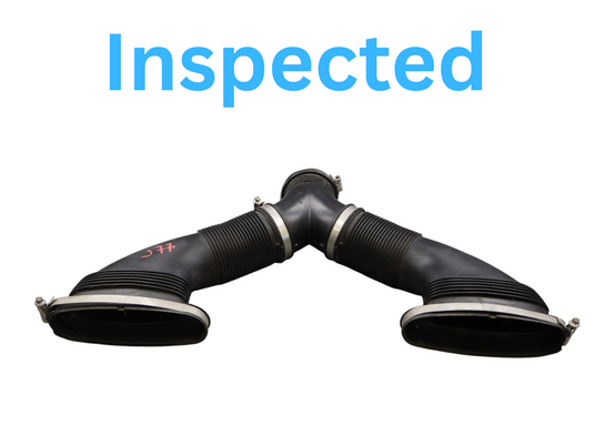 10-16 Porsche Panamera 970 Engine Air Intake Cleaner Y-Pipe Hose Duct Oem
