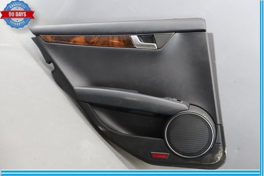 08-14 Mercedes W204 C350 C250 Rear Left Driver Side Interior Door Panel Oem