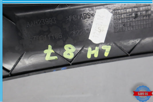 14-19 Maserati Ghibli Front Left Driver Side Dash A-Pillar Cover Trim Panel Oem