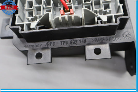 11-18 Porsche Cayenne Front Left Driver Under Dash Cabin Fuse Relay Box Oem