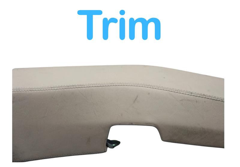 Load image into Gallery viewer, 90-02 Mercedes R129 SL320 SL500 Right Passenger Seat Cover Panel Trim Beige OEM
