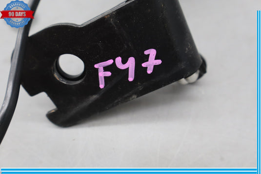 10-15 Jaguar XJ XJL Rear Left Driver Side Seat Belt Seatbelt Buckle Black Oem