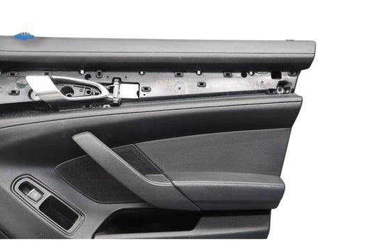 10-16 Porsche Panamera 970 Front Right Side Interior Door Panel Black Oem