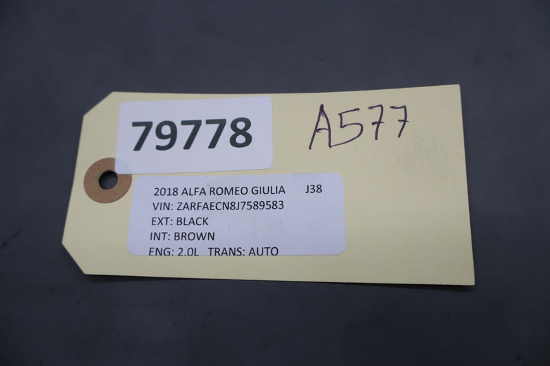 Load image into Gallery viewer, 17-19 Alfa Romeo Giulia 952 Front Right Side Seat Heater Control Module Oem
