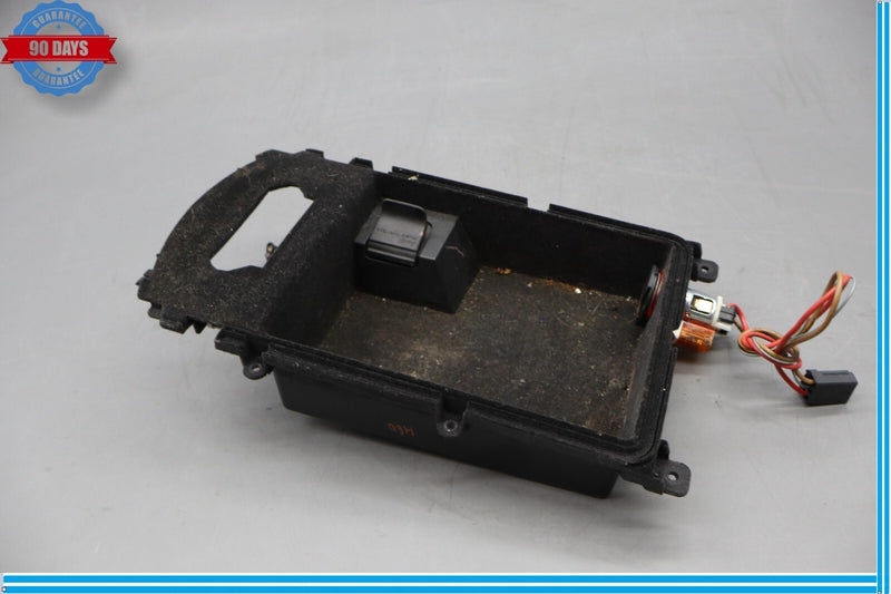 Load image into Gallery viewer, 12-15 Audi A6 Quattro Rear Centre Console Storage Box Tray Bin Black Oem
