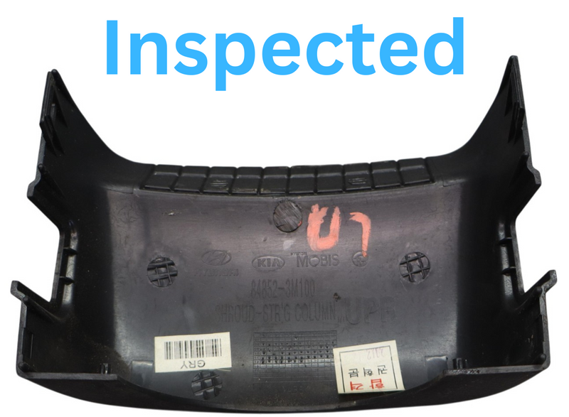 Load image into Gallery viewer, 09-14 Hyundai Genesis Steering Upper Column Trim Black 848523M100 Oem
