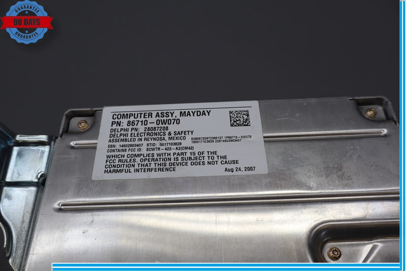 Load image into Gallery viewer, 07-09 Lexus LS460 LS460L Mayday Communication Control Module Switch Unit Oem
