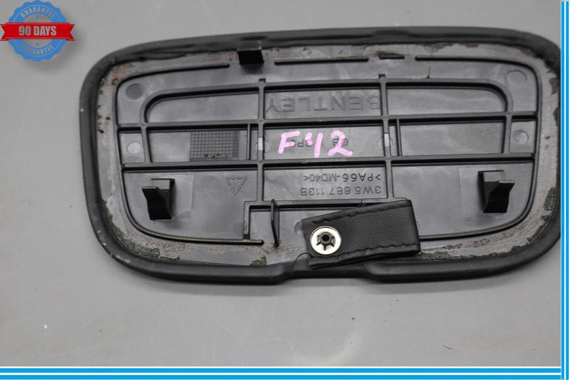 Load image into Gallery viewer, 06-12 Bentley Continental Rear Center Top Deck Child Latch Leather Cover Oem
