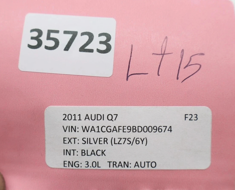 Load image into Gallery viewer, 07-15 Audi Q7 Dash Dashboard Heater Air Vent Duct Cover Trim Cover Panel Oem
