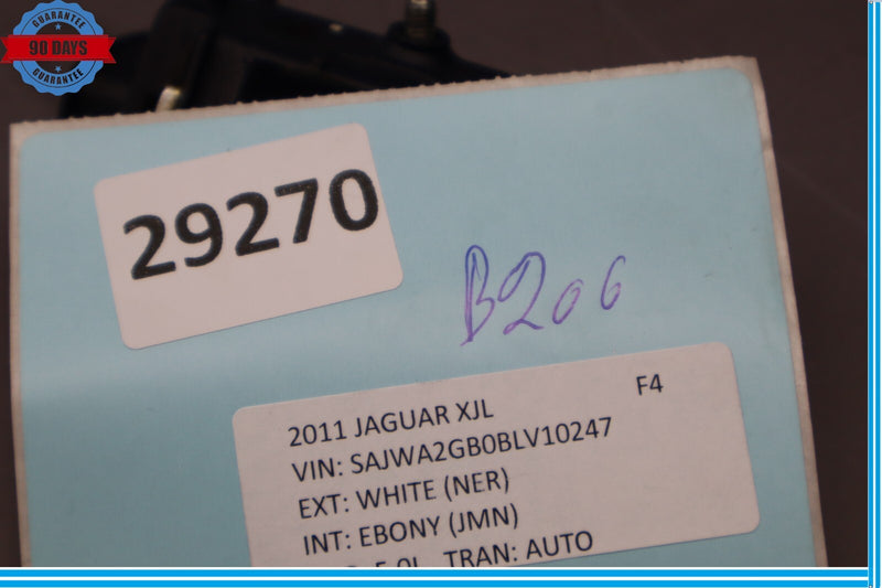 Load image into Gallery viewer, 10-13 Jaguar X351 XJ Front Right Passenger Side Seat Picnic Tray Latch Tan Oem

