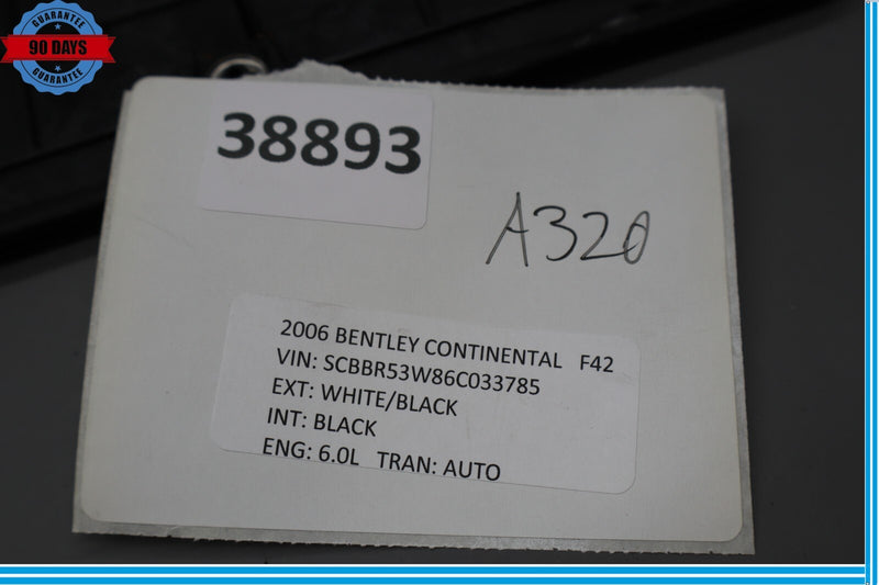Load image into Gallery viewer, 06-12 Bentley Continental Rear Left Top Deck Child Latch Leather Cover Oem
