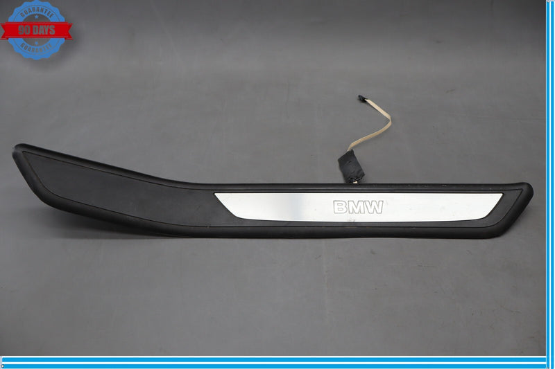 Load image into Gallery viewer, 09-15 BMW 740i 750Li xDrive Rear Right Door Sill Scuff Plate Trim Cover Oem
