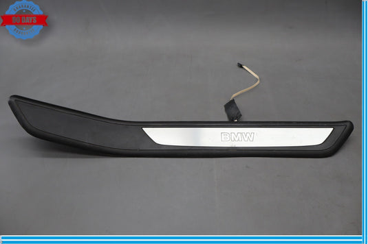 09-15 BMW 740i 750Li xDrive Rear Right Door Sill Scuff Plate Trim Cover Oem