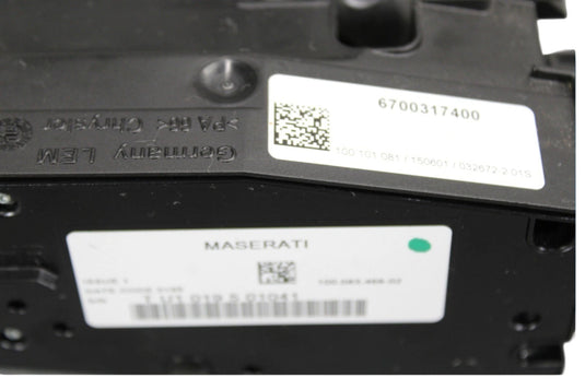 14-17 Maserati Ghibli S Automatic Gear Shift Shifter Selector 6700317400 OEM
