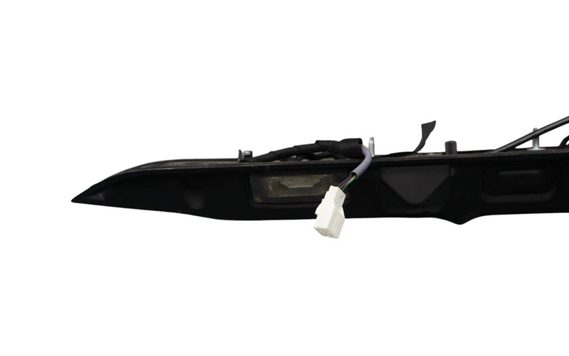 Load image into Gallery viewer, 14-17 Maserati Ghibli Rear Trunk Lid Finisher Trim Light Bar W/ Camera Black Oem
