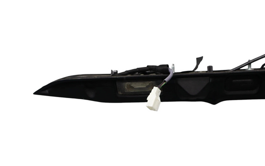 14-17 Maserati Ghibli Rear Trunk Lid Finisher Trim Light Bar W/ Camera Black Oem